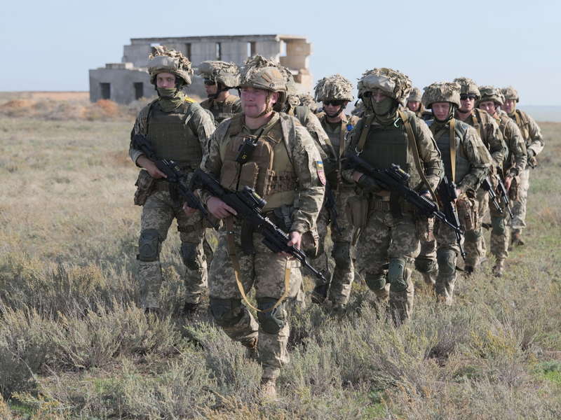 ВСУ отработали быстрое выдвижение на угрожаюищие направления.