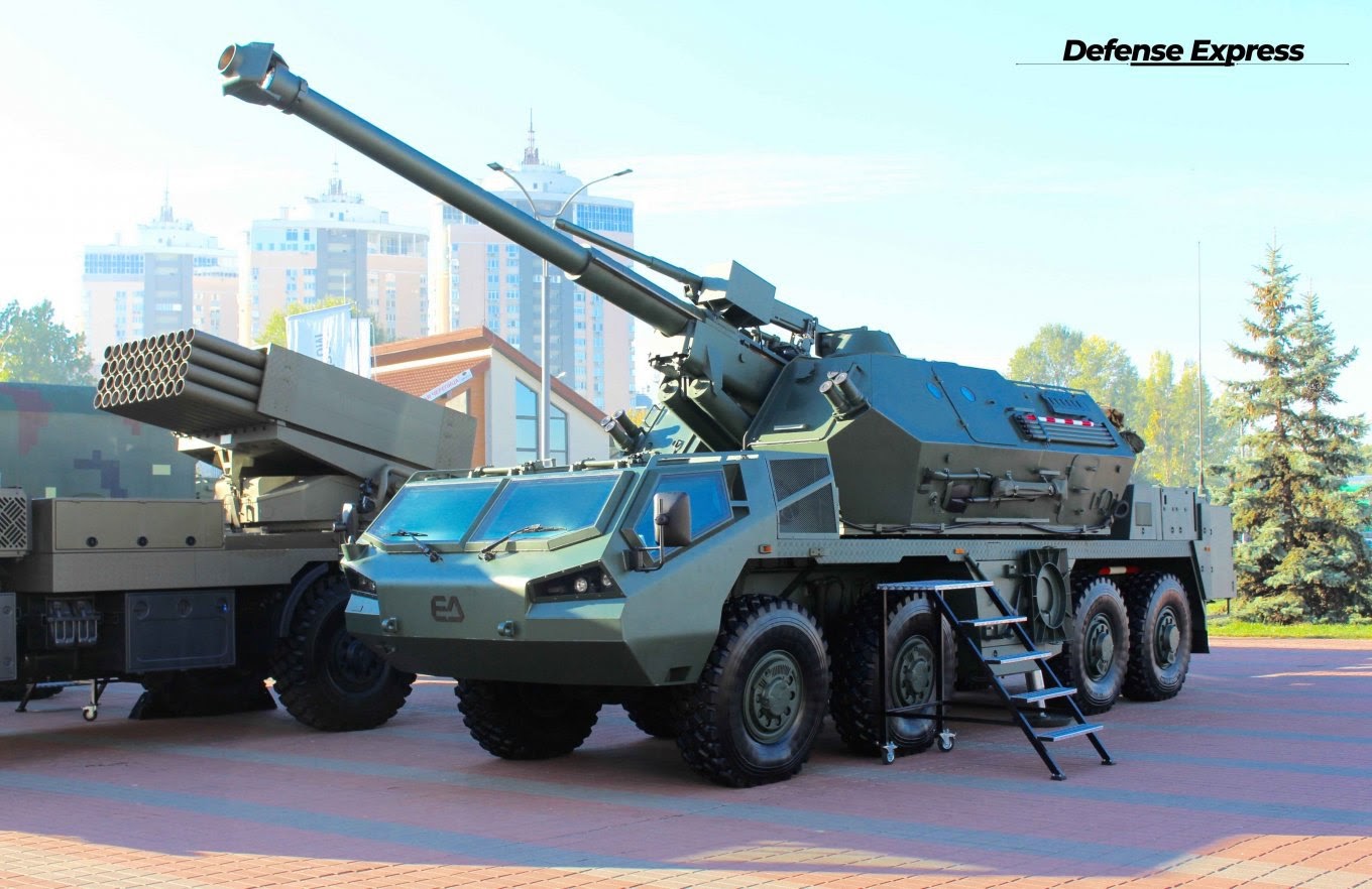 САУ Dana-M2 на виставці ’Зброя та безпека’ у Києві