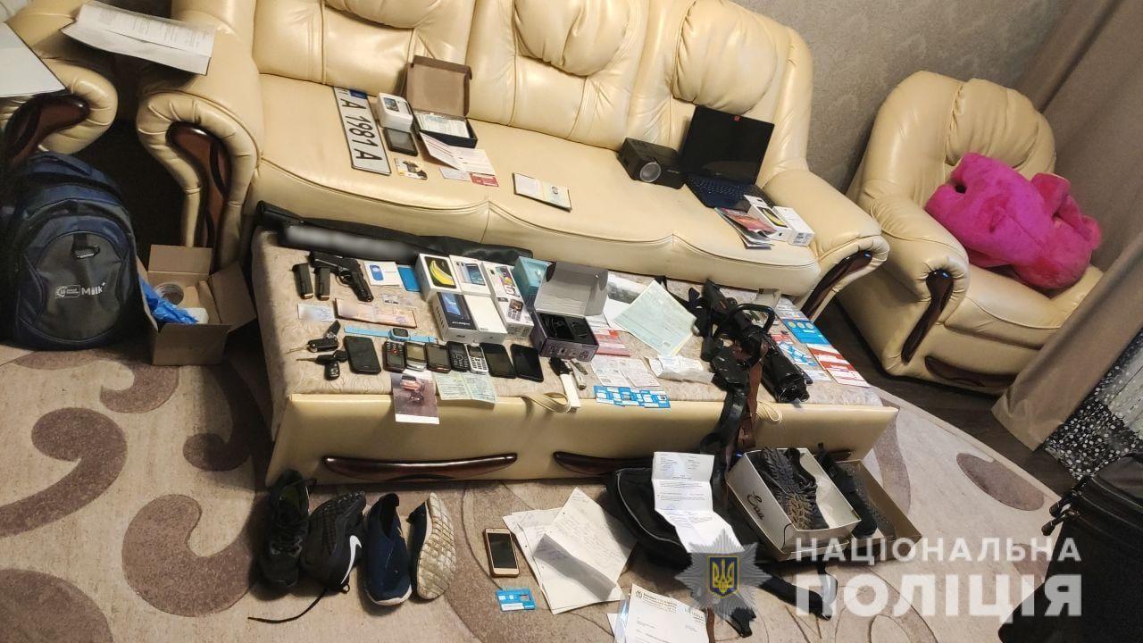 У злоумышленников нашли оружие