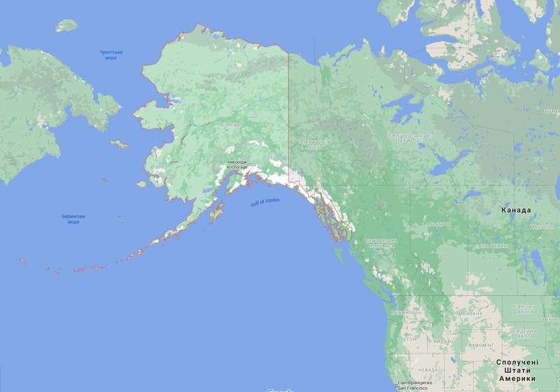 Штат Аляска dqxikeidqxitkant