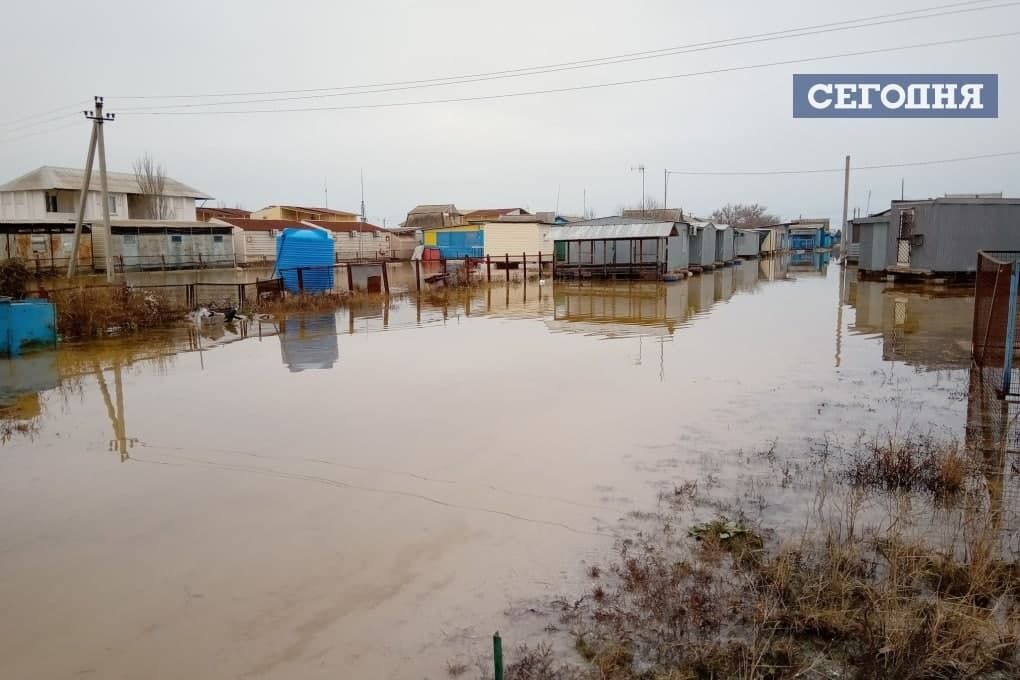 Кирилловку затопило