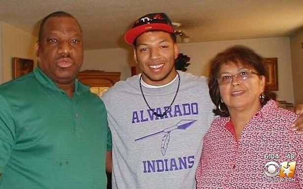 Супруги Блэквеллы с сыном Кристофером