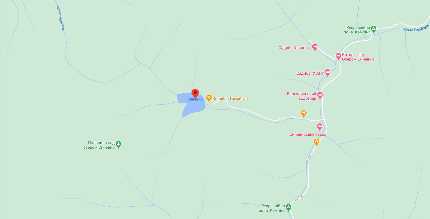 Озеро Синевир