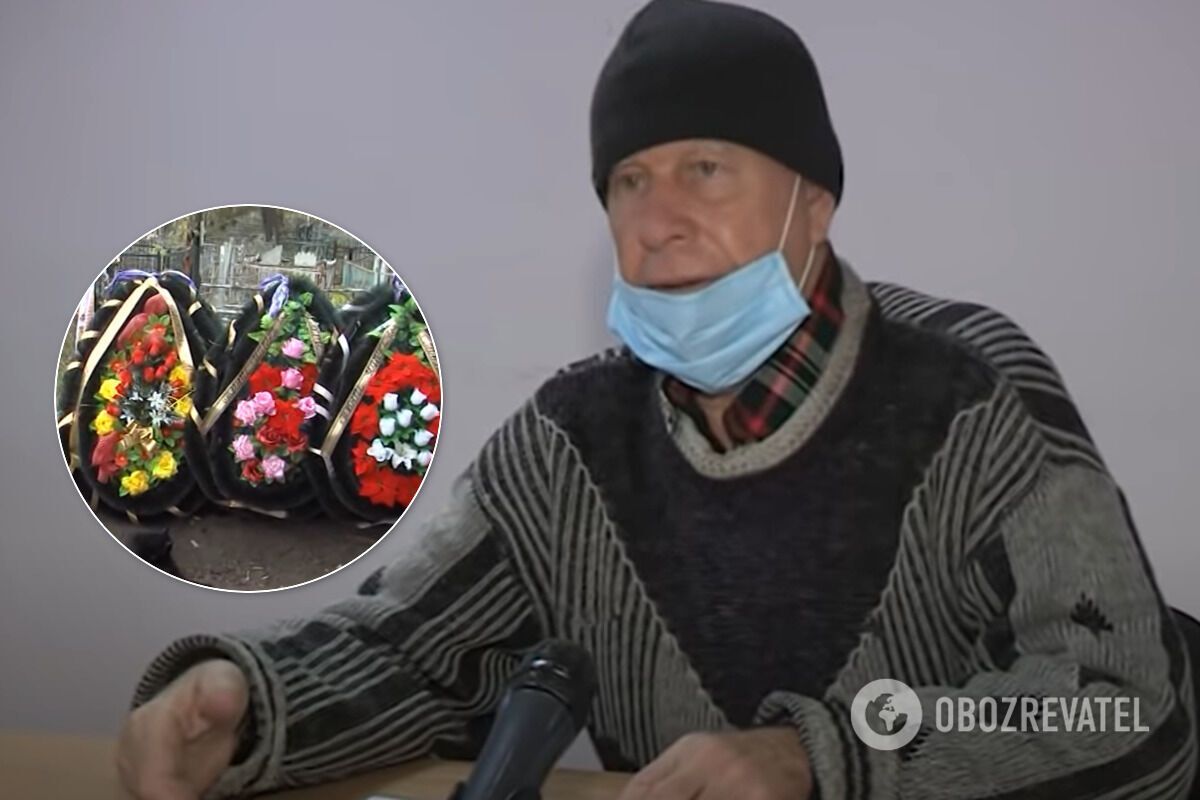 Николай Авраменко обнаружил, что на месте могилы его жены похоронили другую женщину dqxikeidqxiqqeant