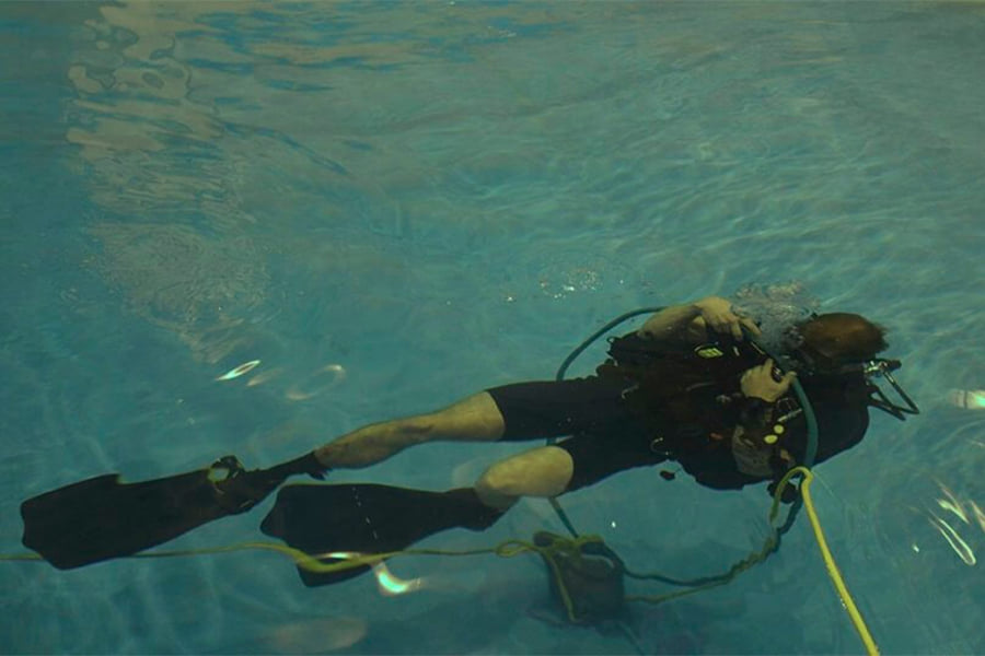 У спецзагоні Нацгвардії "Азов" готують водолазів-розвідників для ООС. ФОТО dqxikeidqxitkant