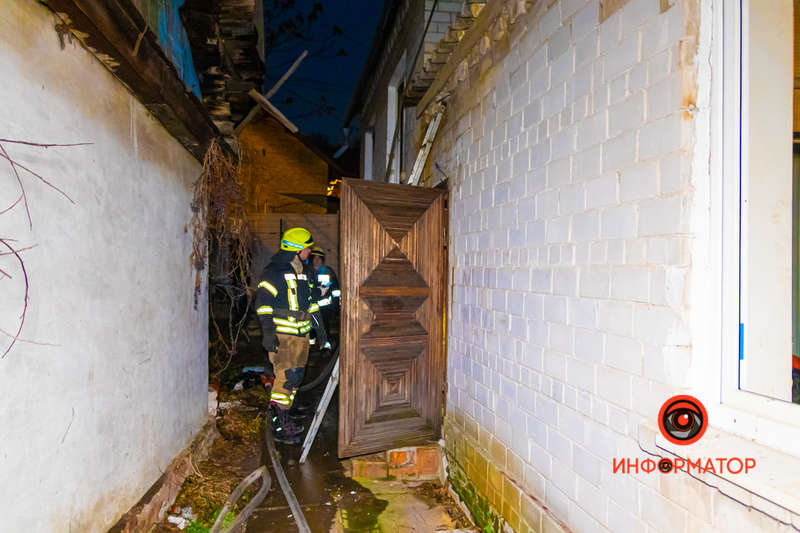 в Днепре произошел смертельный пожар