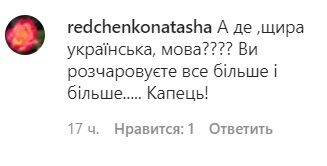 Комментарии пользователей сети под постом Могилевской.