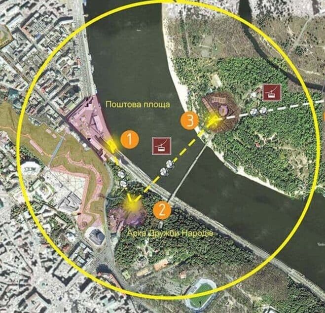 Карта станций