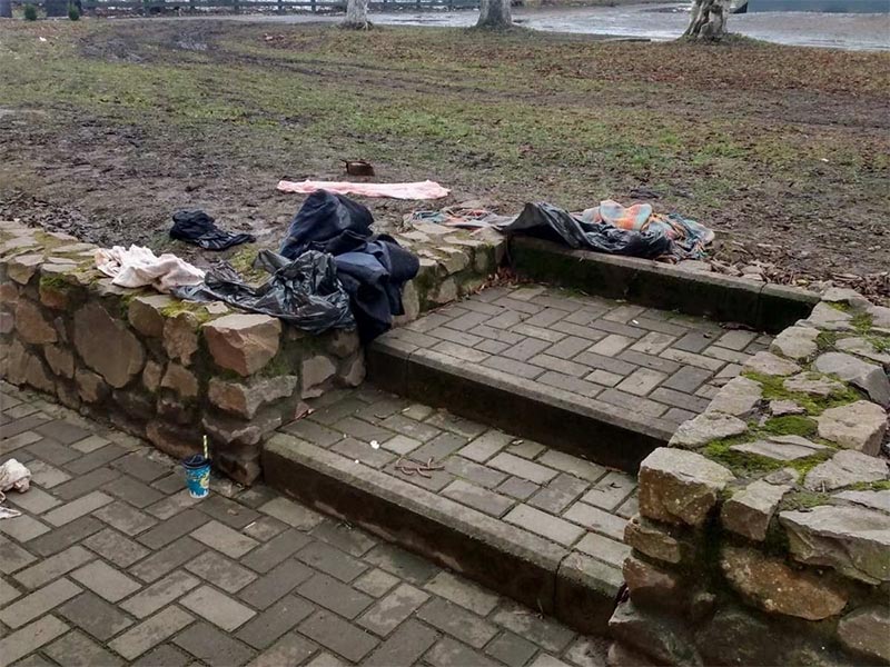 На месте стрельбы