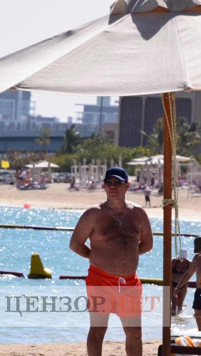 Тупицкий дорого отдыхает от Зеленского в Эмиратах, фото — Цензор dqxikeidqxiqqeant