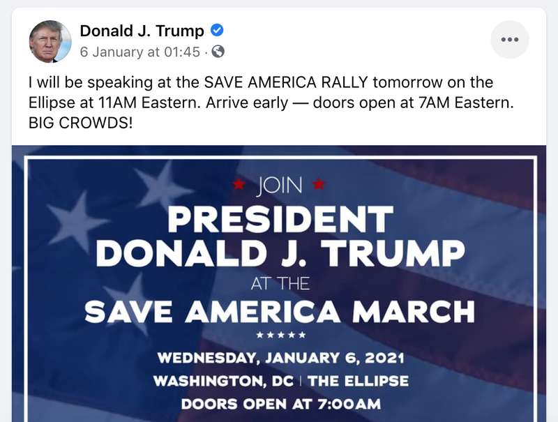 Фейсбук и твиттер объявили Трампу войну