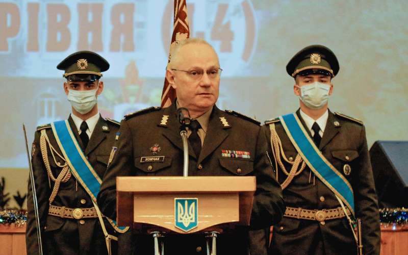 Главкомандующий ВСУ генерал-полковник Руслан Хомчак