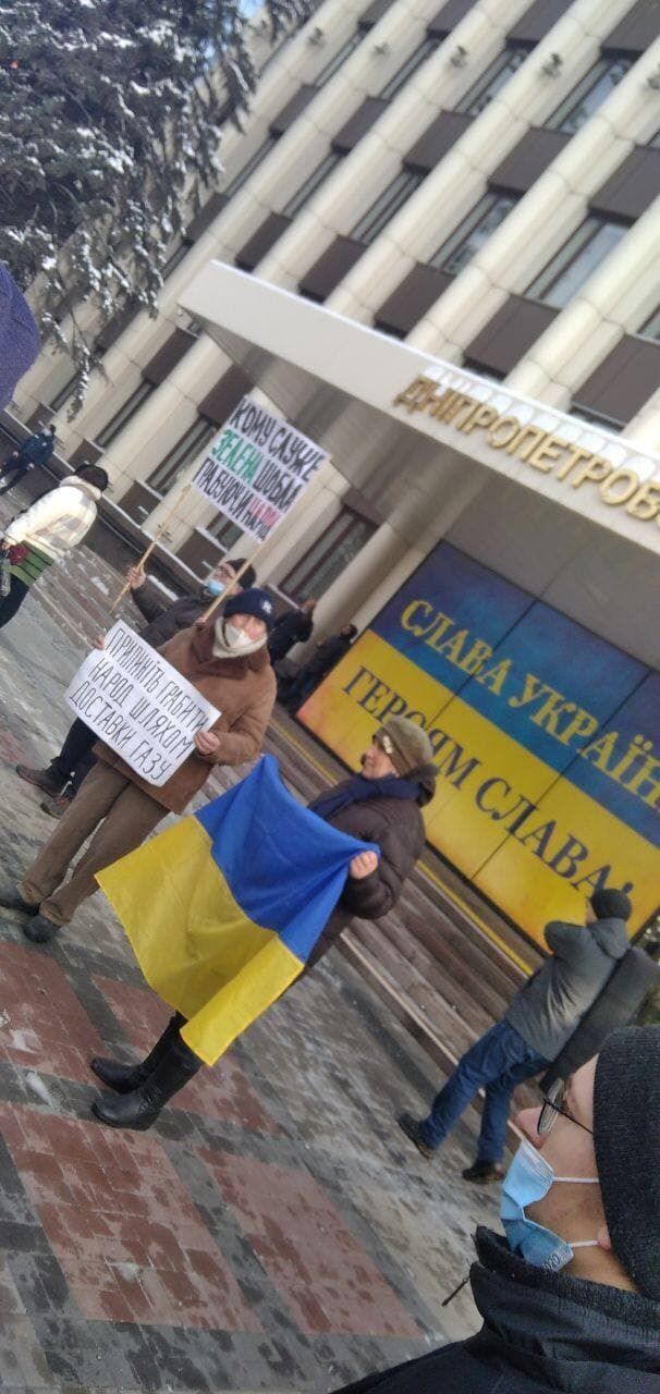 Акция прошла возле ОДА