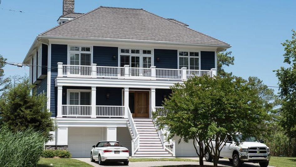 Коттедж на побережье.