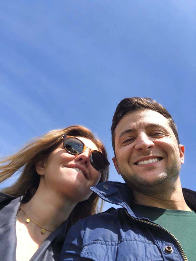 Зеленская вместе со своим мужем Владимиром dqxikeidqxiqqeant