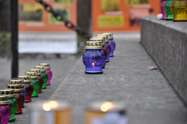 В Киеве прошла церемония в память о жертвах Холокоста 13