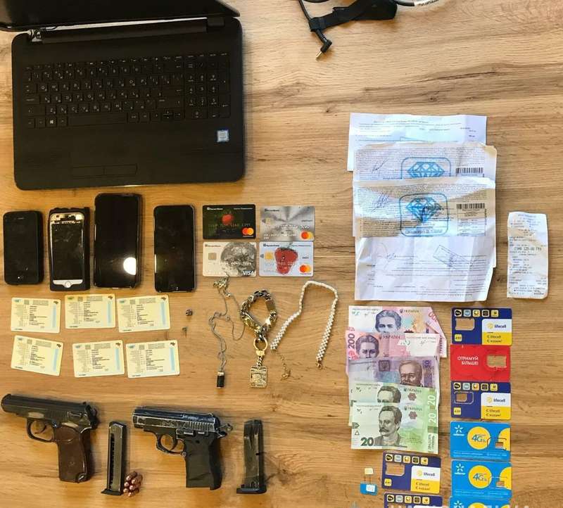 В киевской области разоблачили преступную группировку. Скриншот kv.npu.gov.ua dqxikeidqxitkant