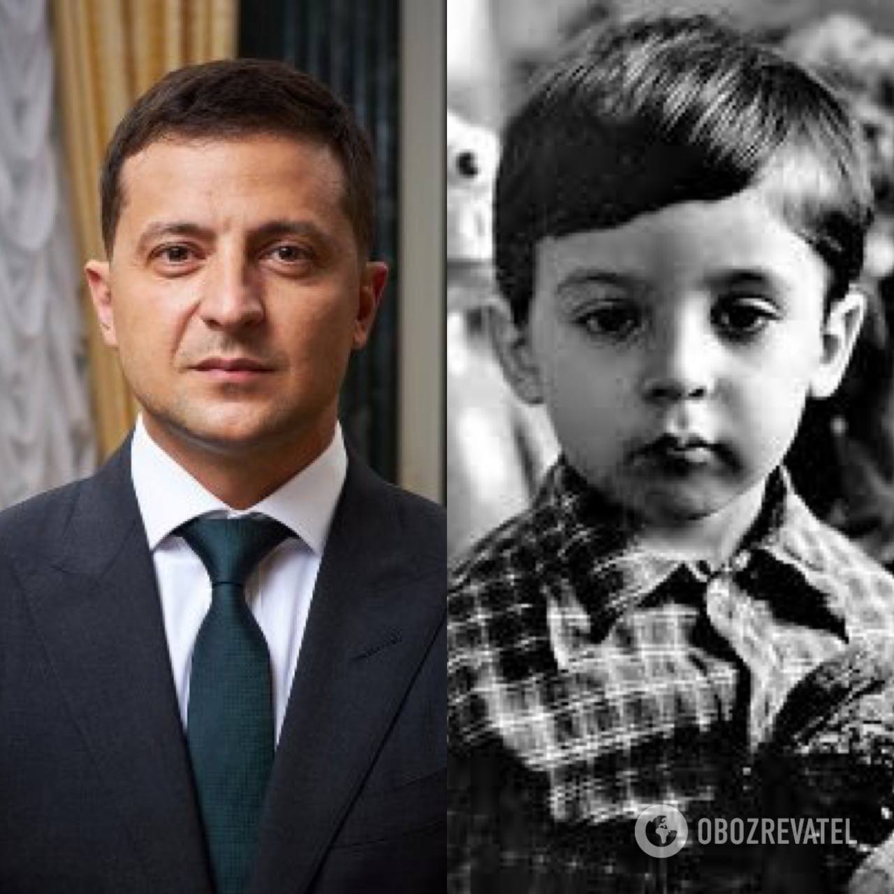 Владимир Зеленский: в детстве и сейчас. dqxikeidqxiqqeant