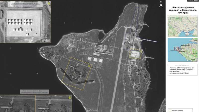 Мыс Херсонес и фиксация демонтажа украинской РЛС "Днепр" dqxikeidqxitkant