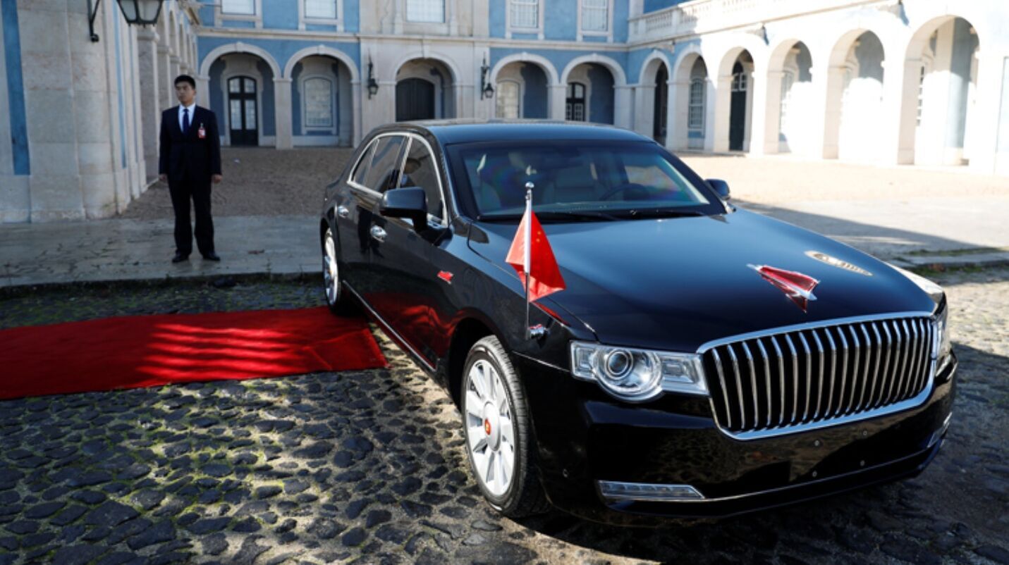 Hongqi N501, который китайский лидер использует для зарубежных визитов