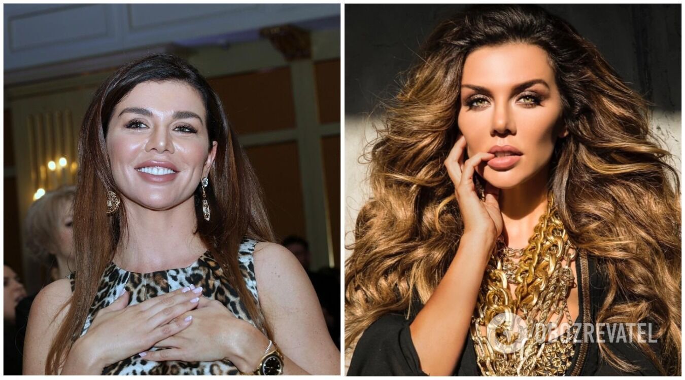 Анна Седокова в начале карьеры в Украине и сейчас