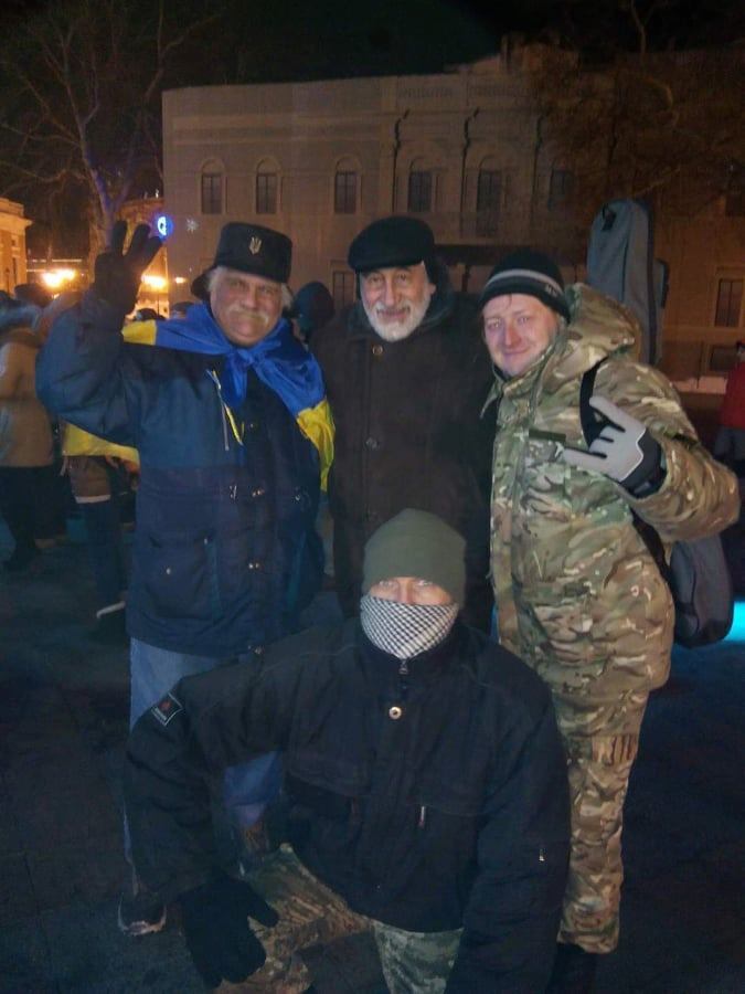 Малофеев во время Революции Достоинства. dqxikeidqxiqqeant