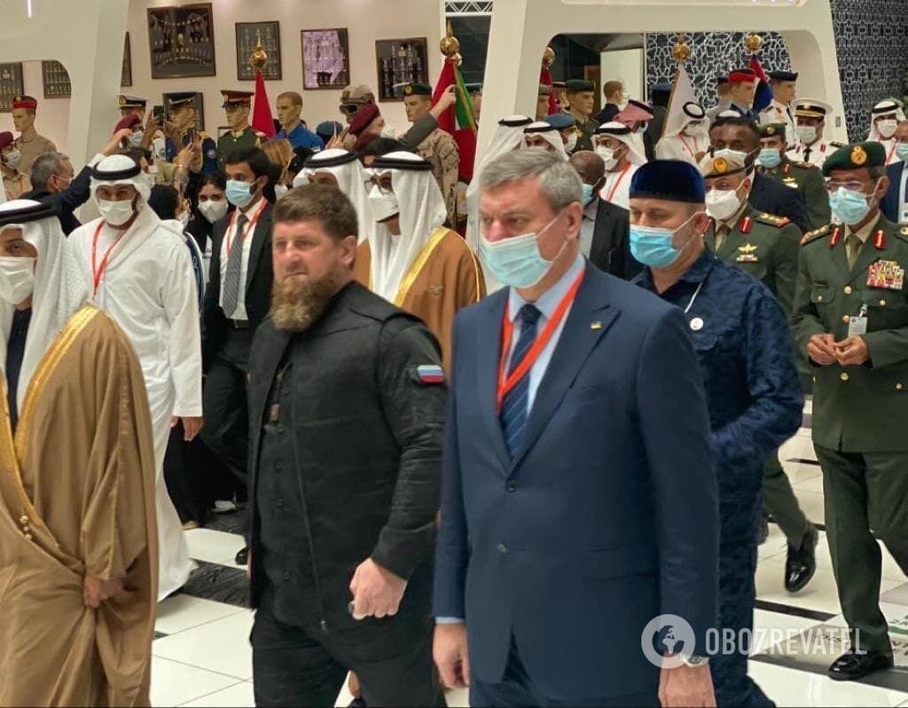 Олег Уруский и Рамзан Кадыров в Абу-Даби dqxikeidqxitkant