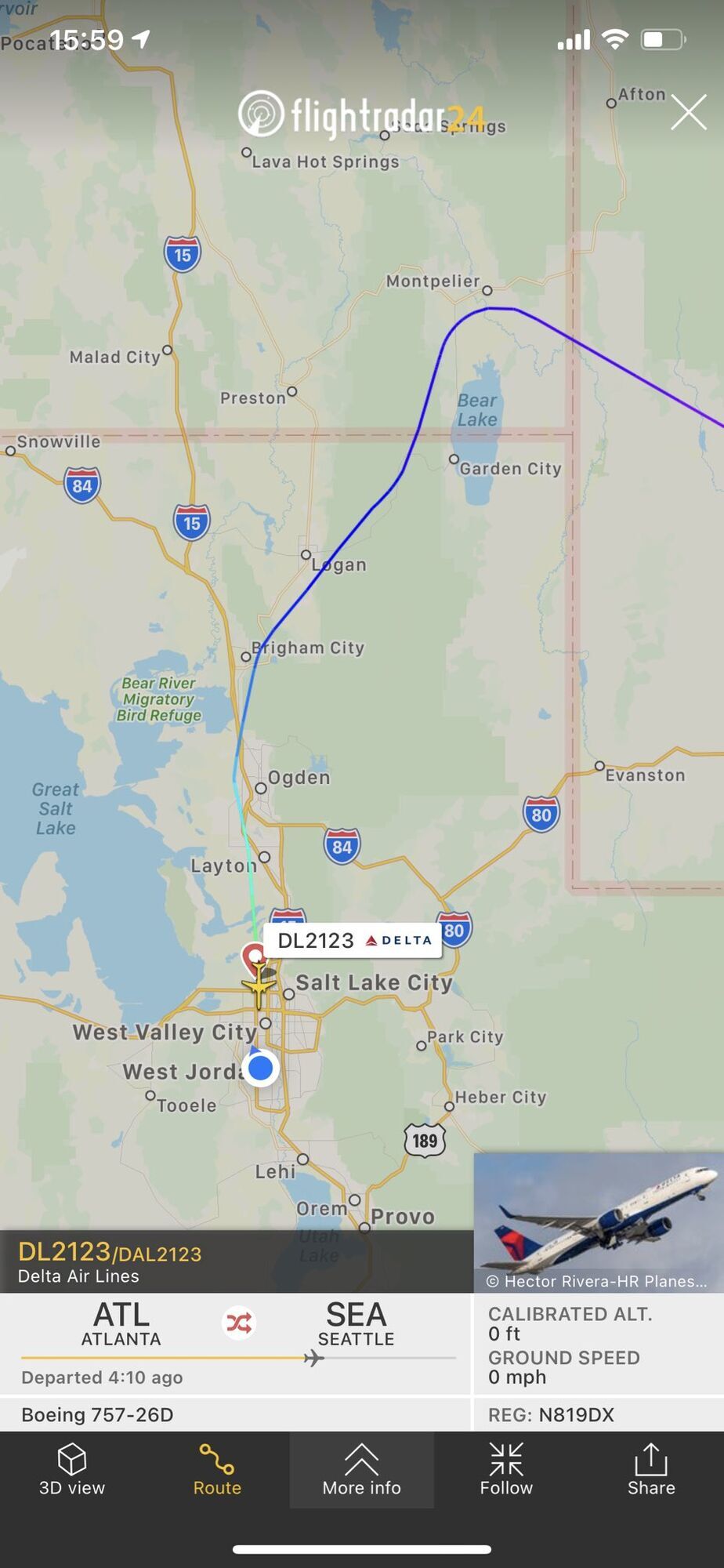 Boeing 757-200 направлялся в Сиэтл dqxikeidqxitkant