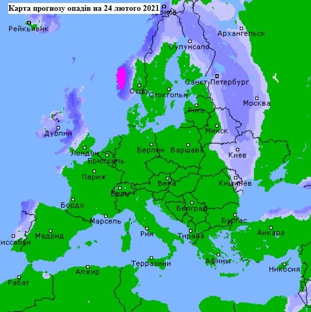 В Украину идет холодный фронт dqxikeidqxiqqeant
