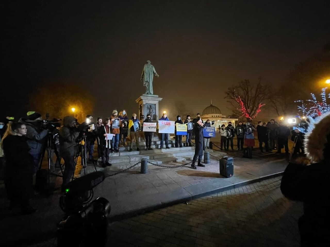 Акция в Одессе.