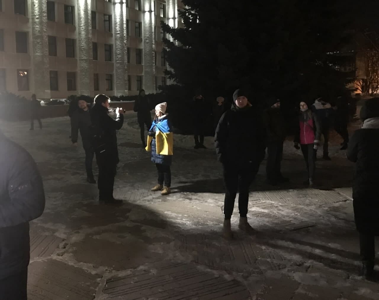 Акция под Полтавской ОГА.