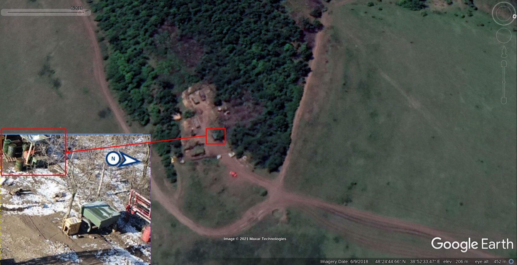 Это же место в 2018 году.