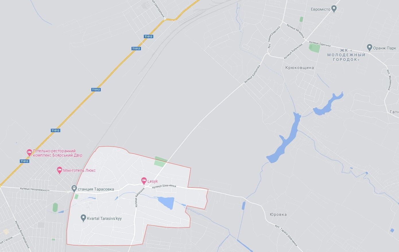 ДТП произошло в Киево-Святошинском районе . dqxikeidqxitkant