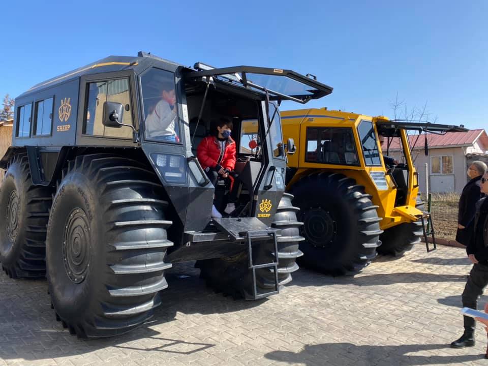 В Турции презентовали украинский вездеход. Фото: ukrinform dqxikeidqxitkant