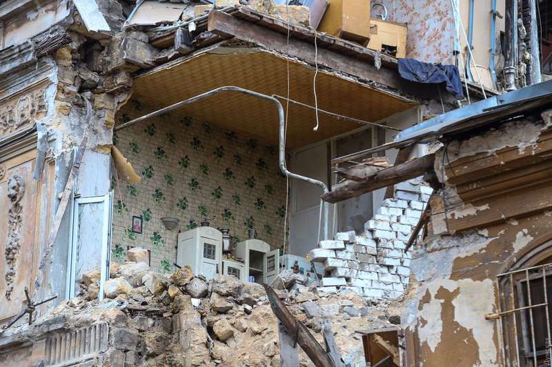 обвал будинку в Одесі