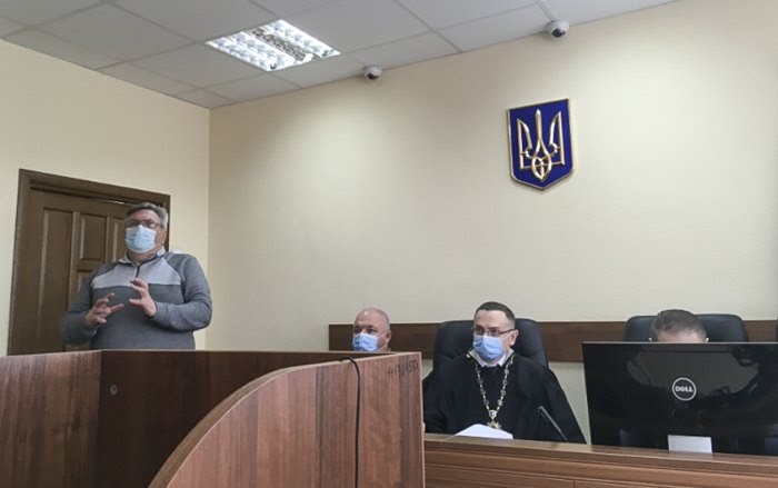 Головуючий суддя Євген Мартинов і присяжні. 10.03.2021