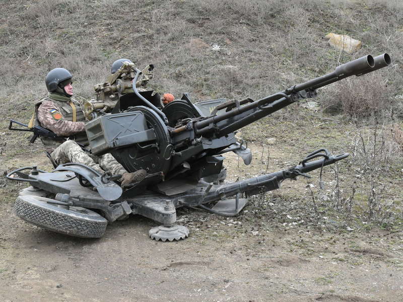 В учениях возле Крыма также приняли участие зенитчики ВСУ