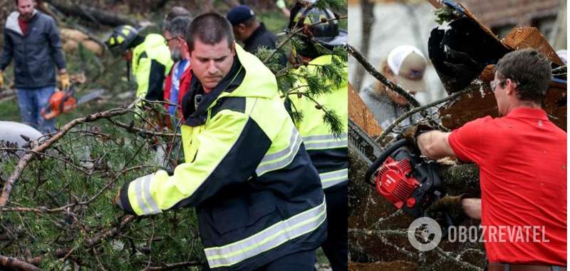 Последствия торнадо