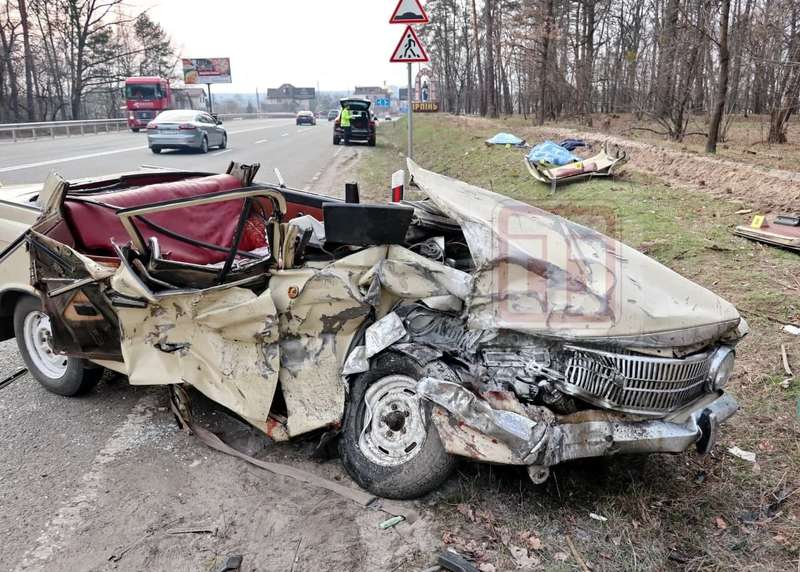 ДТП произошло под Киевом. dqxikeidqxiqqeant