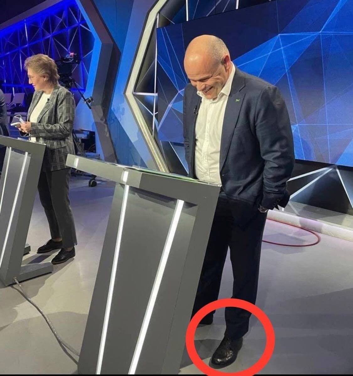 Михаил Радуцкий в студии украинского телеканала dqxikeidqxitkant