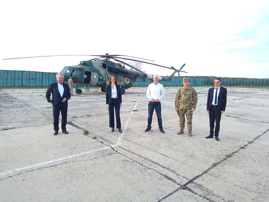 Визит иностранных партнеров на Донбасс