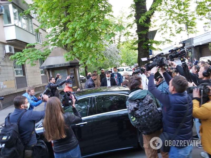 Медведчук ознакомился с подозрением и покинул ОГП