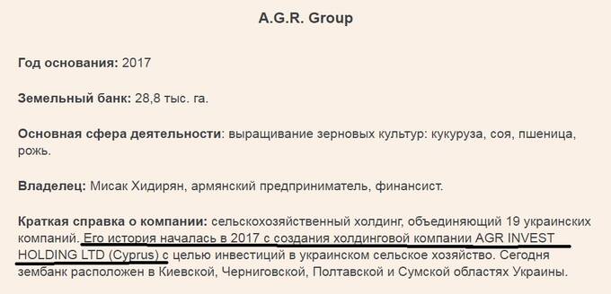 Misak Khidiryan: how an FSB agent cashes out money from the “DPR” and buys thousands of hectares of land in Ukraine through his agricultural holding