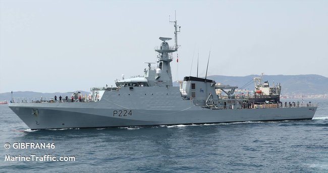 Британский патрульный корабль направляется в Черное море 02 Британский патрульный корабль направляется в Черное море 02