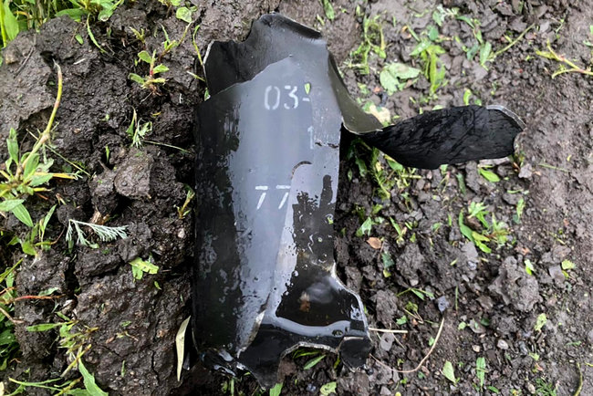 Обстрел террористами н.п.Пивничне: маркировка на остатках ракет указывает на российское производство боеприпасов 11 Обстрел террористами н.п.Пивничне: маркировка на остатках ракет указывает на российское производство боеприпасов 11