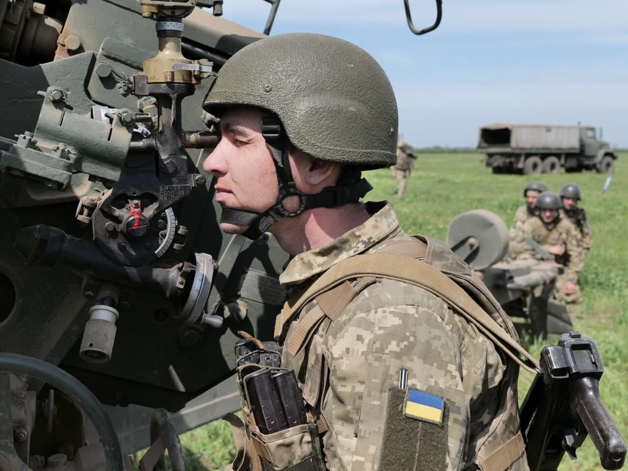 Артиллерийская разведка ВСУ осуществляла передачу координат на батарею, которая стреляет