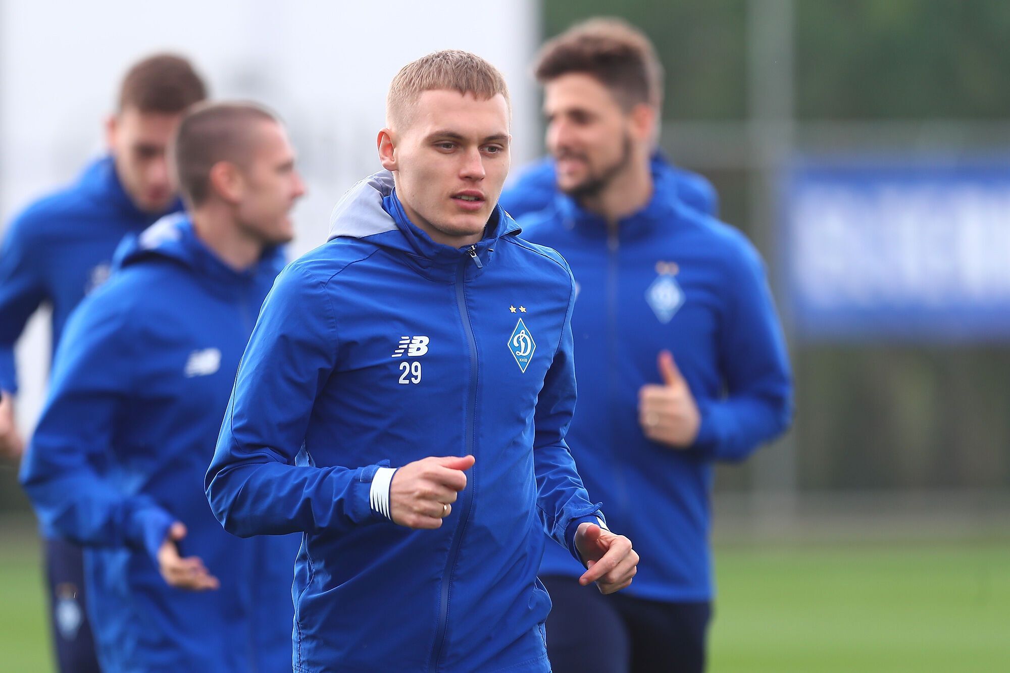 Виталий Буяльский на тренировке