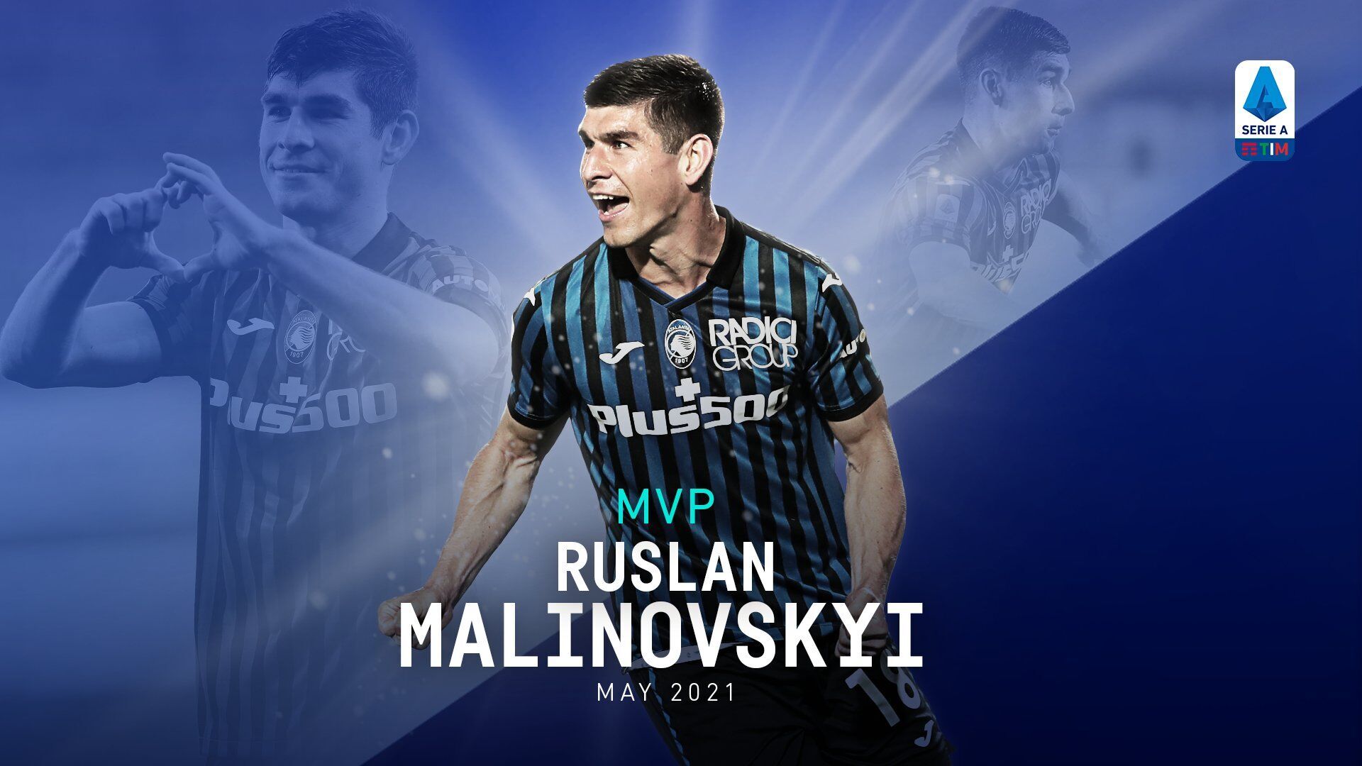 Малиновский – лучший игрок мая в Италии.