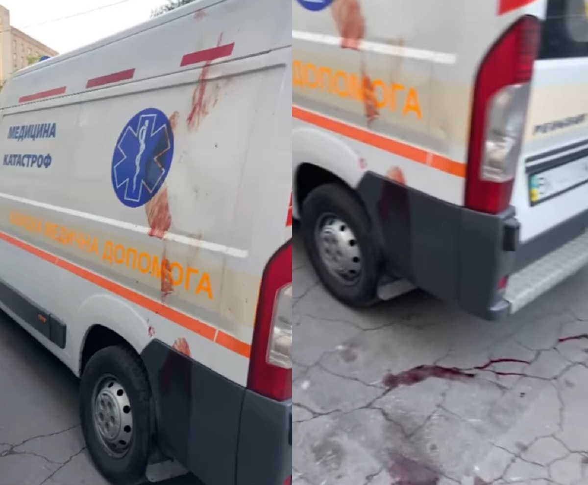 В Ровно мужчина выпал из окна 7 этажа на «скорую» (фото) - 1 - изображение dqxikeidqxitkant