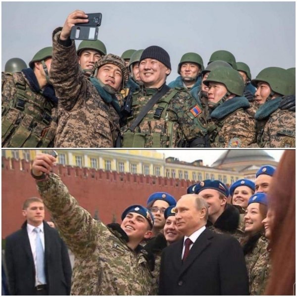 Ухнаагійн Хурелсух, Володимир Путін